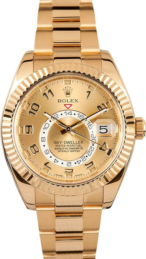 rolex sky dweller 42mm yellow gold|Rolex Sky-Dweller price range.